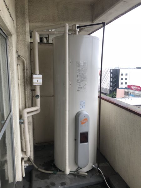 墨田区　電気温水器の交換・取替　工事費込み価格￥270,000-