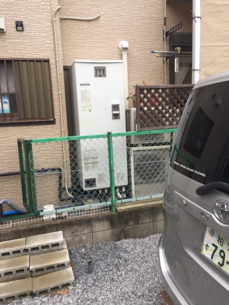 千葉県柏市でエコキュート交換工事　三菱『SRT-HP373WF』→三菱『SRT-W374』