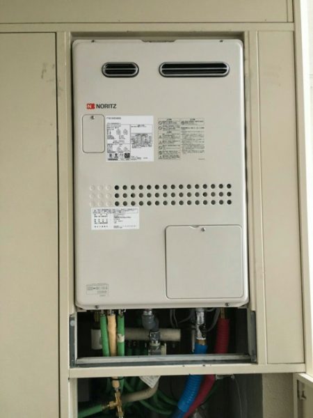 千葉県船橋市で給湯暖房用熱源機交換　ノーリツ『GTH-2413AWXH』→ノーリツ『GTH-2444AWX3H-1』