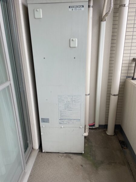 埼玉県越谷市　エコキュート交換工事　￥363,000（税込）コロナ『CHP-H3014AE』⇒日立『BHP-F37UU』株式会社ミズテック