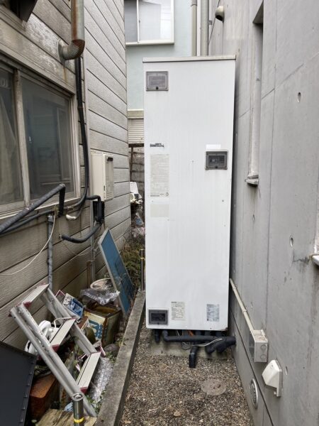 東京都足立区　エコキュート交換工事　￥396,000（税込）三菱『SRT-4666FU200V-BL』⇒パナソニック『HE-NS37KQS』