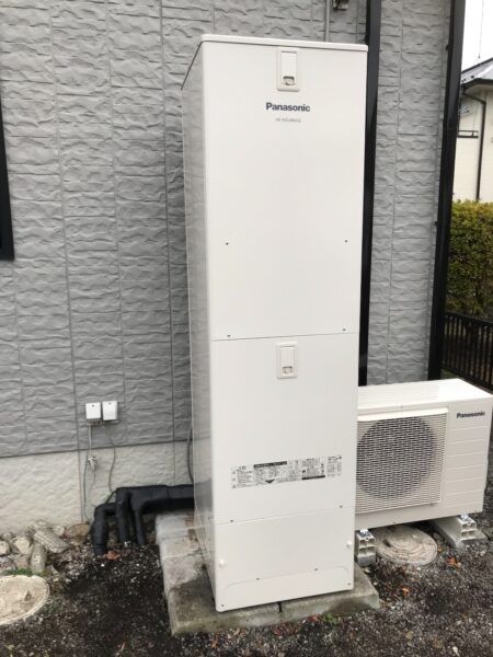 栃木県宇都宮市　エコキュート交換工事　￥440,000（税込）日立『BHP-F46EU』⇒パナソニック『HE-NSU46KQS』