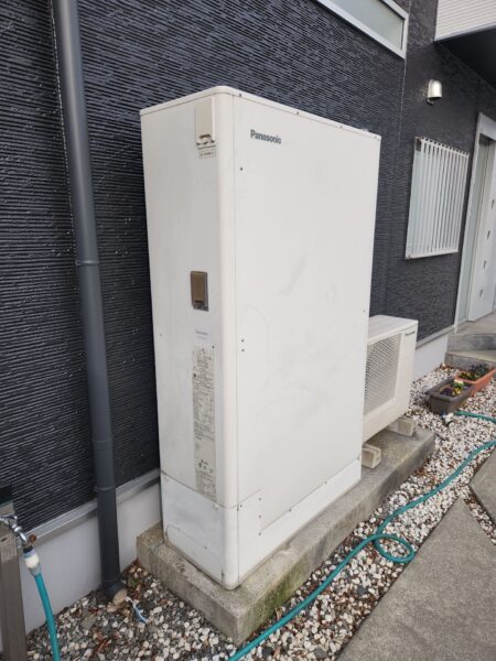 茨城県結城市　エコキュート交換工事　￥440,000（税込）パナソニック『HE-37W3QAP』⇒パナソニック『HE-H37KQS』