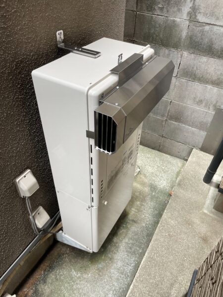 大阪府大阪市　ノーリツ ガス給湯器交換工事￥168,300（税込）ノーリツ『GT-2428SAWX』⇒ノーリツ『GT-2460SAWX-2』｜株式会社ミズテック