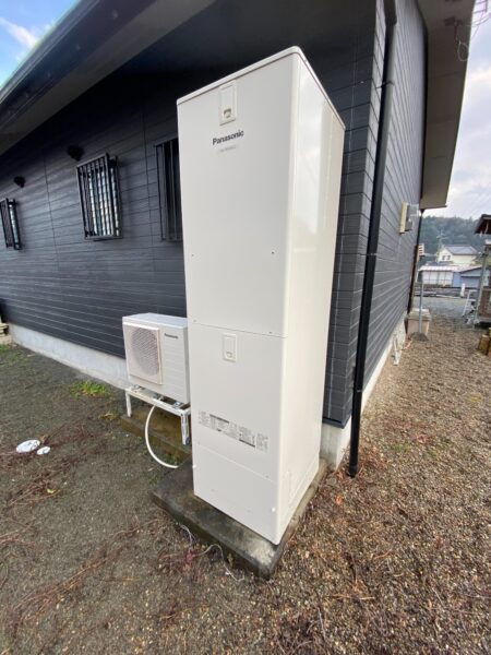 京都府宇治市　エコキュート交換工事　￥418，000（税込）パナソニック『HE-K46BQ』⇒パナソニック『HE-NS46KQS』