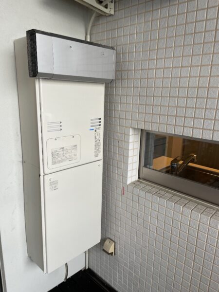 大阪府大阪市　リンナイ ガス給湯暖房熱源機￥286，000（税込）リンナイ『RUFH-V2400AA2-6』⇒リンナイ『RUFH-A2400AW2-3』｜株式会社ミズテック