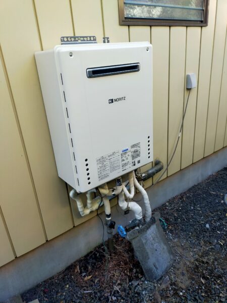 宮城県仙台市　ガス給湯器交換工事　143,000円　パーパス『TP-SP160SR-1』⇒ノーリツ『GT-2060SAWX-2BL』｜株式会社ミズテック