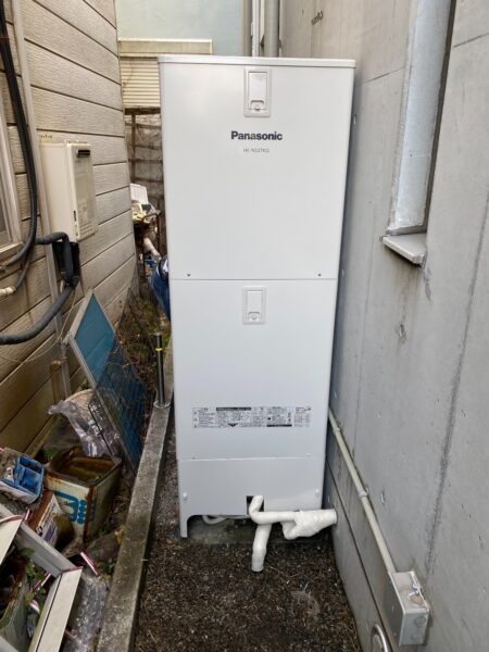 東京都足立区　エコキュート交換工事　￥396,000（税込）三菱『SRT-4666FU200V-BL』⇒パナソニック『HE-NS37KQS』