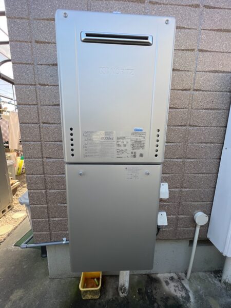 愛知県一宮市　ノーリツガス給湯器交換工事施工事例　リンナイ『RUF-V2400SAW』⇒ノーリツ『GT-C2462SAWX-2』