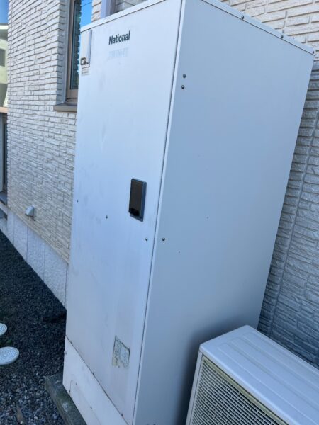 栃木県小山市　エコキュート交換工事　￥39,6000（税込）ナショナル『HE-37K3Q』⇒パナソニック『HE-NS37KQS』株式会社ミズテック