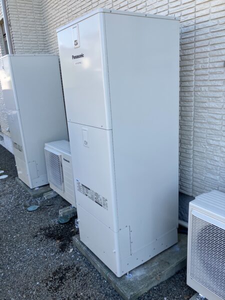 栃木県小山市　エコキュート交換工事　￥39,6000（税込）ナショナル『HE-37K3Q』⇒パナソニック『HE-NS37KQS』株式会社ミズテック