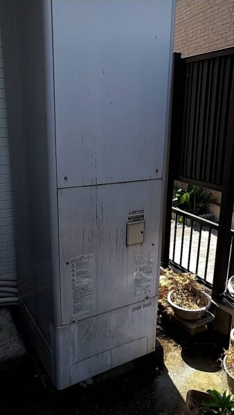 神奈川県座間市　エコキュート交換工事　￥407,000（税込）東芝『HWH-FBH461SCT』→日立『BHP-F37UD』｜株式会社ミズテック