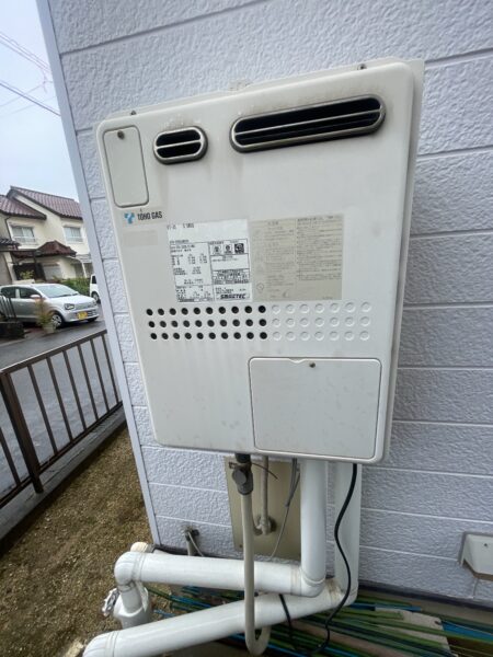 静岡県浜松市浜北区　ガス給湯器交換工事　154,000円　ノーリツ『GTH-2035SAWX3H』⇒ノーリツ『GT-C2062SAWX-2BL』