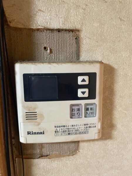 京都府京都市　ノーリツガス給湯専用給湯器交換工事￥74，800（税込）リンナイ『RUX-A2010W-E』⇒ノーリツ『GQ-1639WS-1』