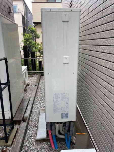 静岡県焼津市のエコキュート⇒エコキュート交換　コロナ『CTU-E372AX2』⇒パナソニック『HE-NSU37KQS』への交換施工事例