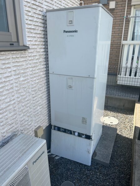 埼玉県吉川市　エコキュート交換工事　￥429,000（税込）パナソニック『HE370SDQ』⇒パナソニック『HE-NSU37KQS』