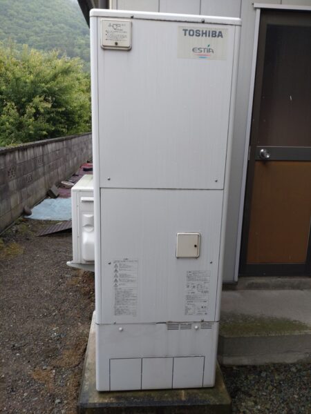 長野県千曲市　寒冷地用エコキュート交換工事　東芝『HWH-FB371CTN』⇒パナソニック『HE-L37KQS』