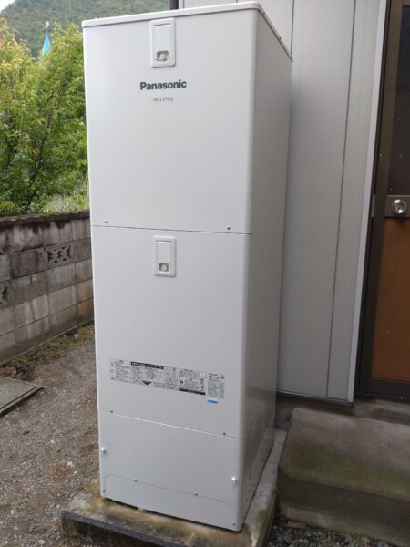 長野県千曲市　寒冷地用エコキュート交換工事　東芝『HWH-FB371CTN』⇒パナソニック『HE-L37KQS』