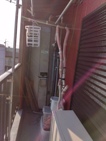 兵庫県加古川市　電気温水器交換工事　￥286，000（税込）タカラスタンダード『EM-460LS』⇒三菱『SRG-375G』