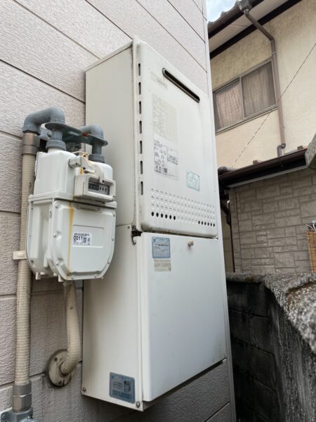 京都府長岡京市　ノーリツ給湯器交換工事￥159，500（税込）ノーリツ『GT-2428SAWX』⇒ノーリツ『GT-2460SAWX-2 BL』