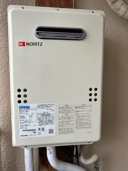 大阪府大阪市　ノーリツガス給湯専用給湯器交換工事￥77，000（税込）パロマ『型式不明』⇒ノーリツ『GQ-1639WS-1』
