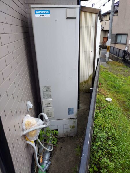 京都府京都市　エコキュート交換工事　￥418，000（税込）三菱『SRT-HPT46W3』⇒パナソニック『HE-NS46KQS』