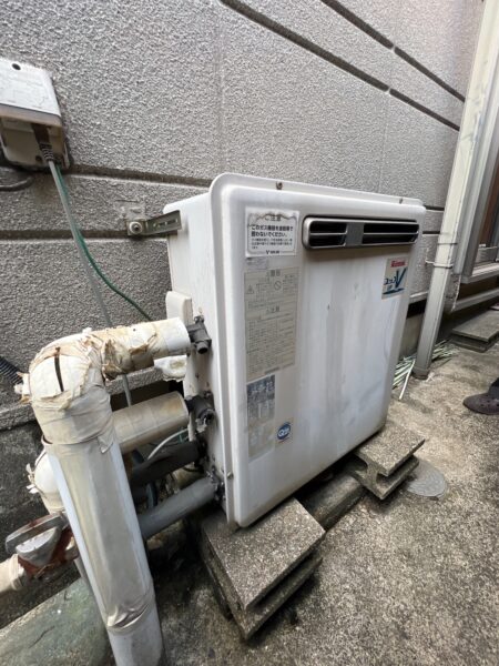 岐阜県土岐市で給湯器交換工事　リンナイ『RUF-V2006SAG』→リンナイ『RUF-A2400SAG(B)』