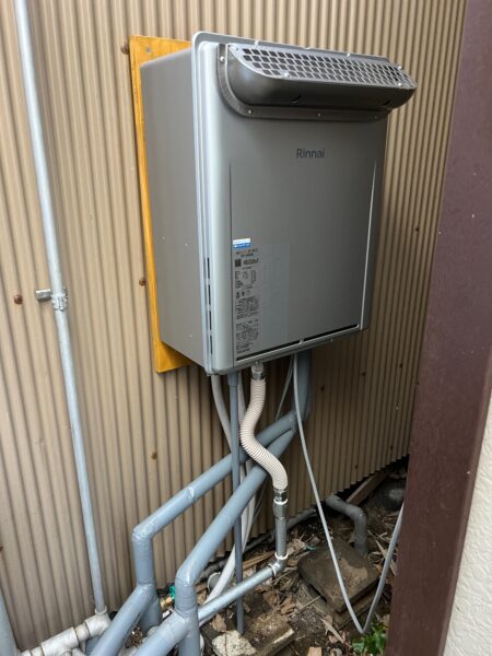 愛知県名古屋市北区で給湯器交換工事　大阪ガス『YS1614RX』→リンナイ『RUF-K205SAW』