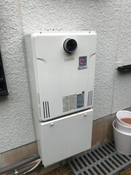 愛知県知立市で給湯器交換工事　パーパス『GX-SE2400AW』→ノーリツ『GT-C2462SAWX-2』