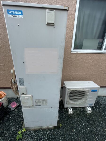 愛知県西春日井市豊山町のエコキュート⇒エコキュート交換　三菱『SRT-HPT37WX6』⇒三菱『SRT-S376U』への交換施工事例