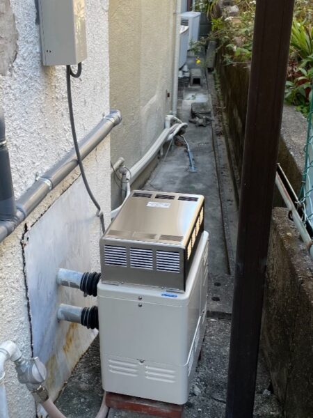 大阪府堺市　追い焚き専用器交換工事￥88，000（税込）ノーリツ『型式不明』⇒ノーリツ『GSY-132D』