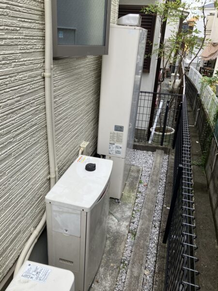 大阪府枚方市　エコウィルからノーリツガス給湯暖房熱源機￥352，000（税込）大阪ガス『SG-GTH-2404AD』⇒ノーリツ『GTH-C2460AW3H-1 BL』株式会社ミズテック