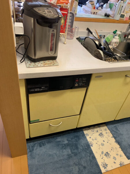 神奈川県座間市で食洗器の交換工事　パナソニック『NP-45MC6T』