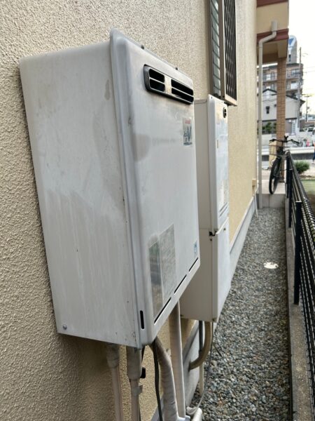 兵庫県姫路市　ガスふろ給湯器交換工事￥168，300（税込）リンナイ『RUF-V2405SAW』⇒リンナイ『RUF-K246SAW』