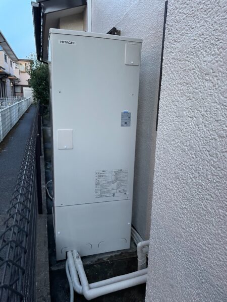 千葉県柏市　エコキュート交換工事　￥403,855円　コロナ『CTU-H3715A』⇒日立『BHP-F37WU』