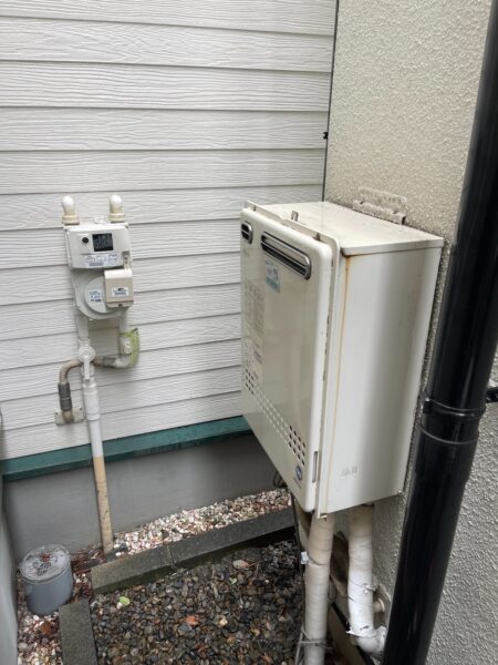 神奈川県相模原市　ガス給湯器交換工事　￥159,390円　ノーリツ『GT-2417SAWX』⇒リンナイ『RUF-A2405SAW(Ｃ)』