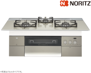 ノーリツ プログレ ガスコンロ N3S14PWAS6STEC