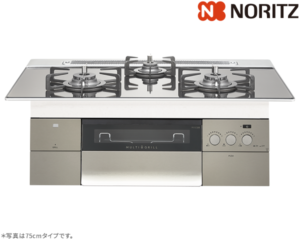 ノーリツ プログレ ガスコンロ N3S18PWASKSTEC