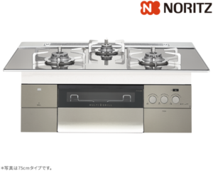 ノーリツ プログレ ガスコンロ N3S18PWASKSTESC