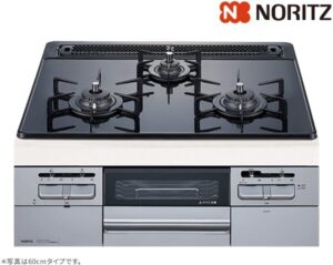 ノーリツ ファミスタンダード ガスコンロ N3WT6RWTP1SI