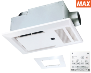 マックス ドライファン 浴室換気暖房乾燥機  BRS-C101HR-CX+BRS-CA01R