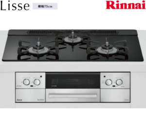 リンナイ Lisse リッセ ガスコンロ RHS71W42J1RSTW