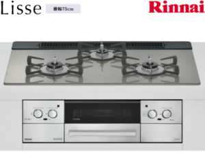 リンナイ Lisse リッセ ガスコンロ RHS71W42J3RSTW