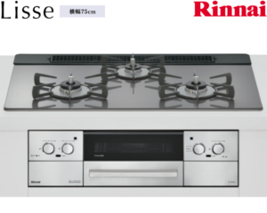 リンナイ Lisse リッセ ガスコンロ RHS71W42J4RSTW