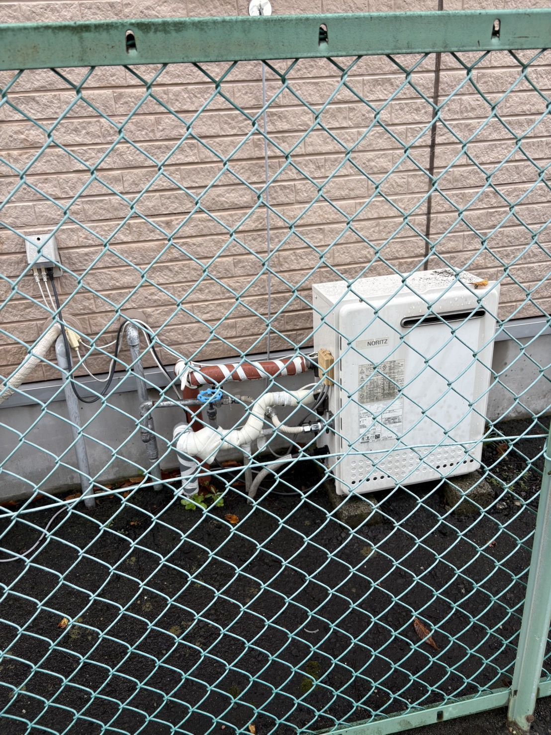 交換前