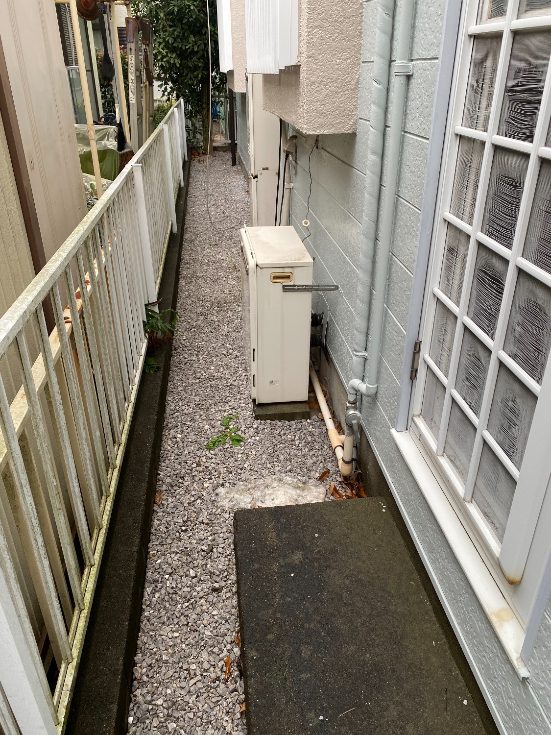 交換前