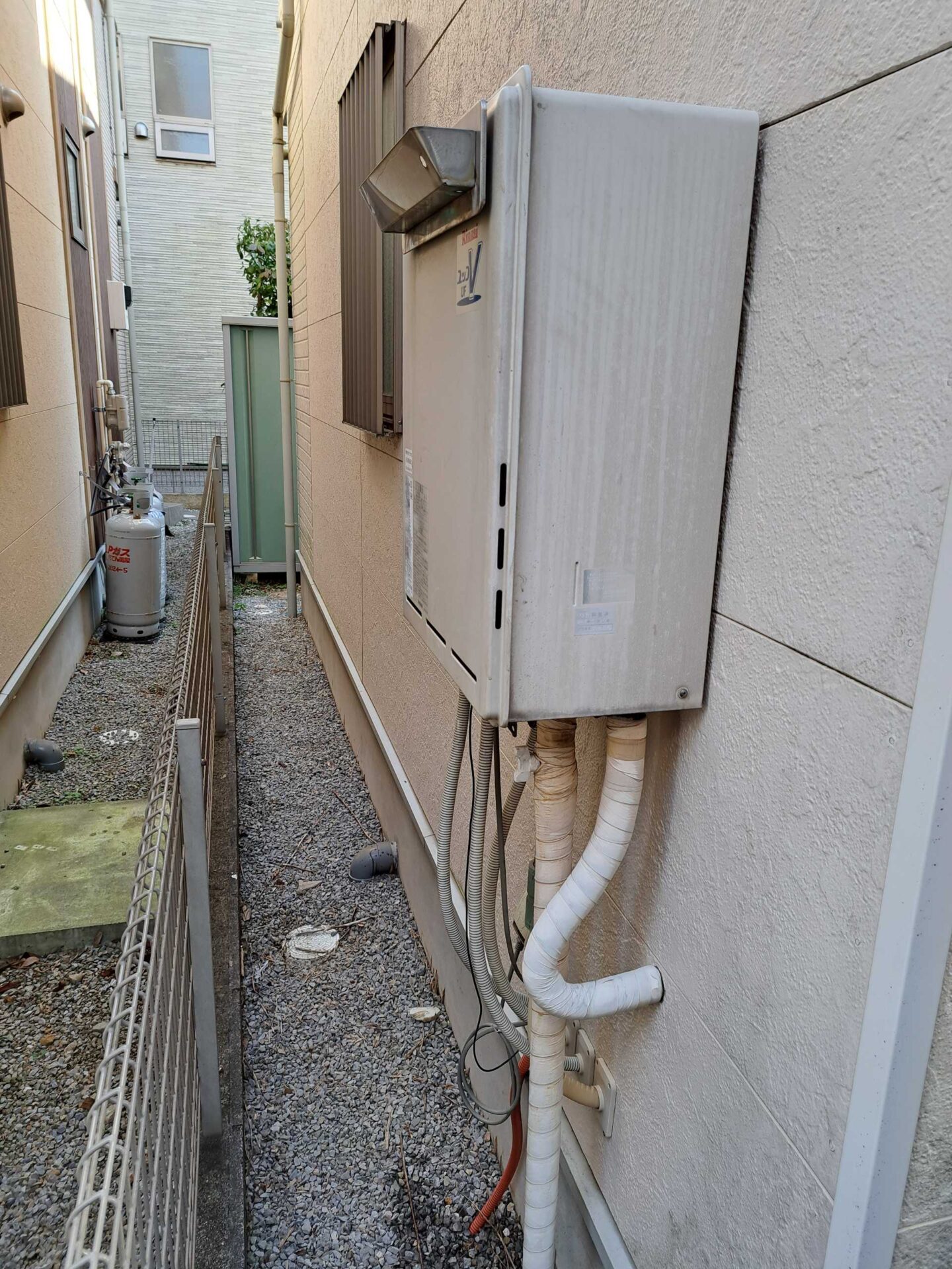 交換前