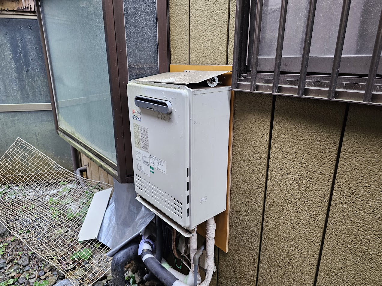交換前