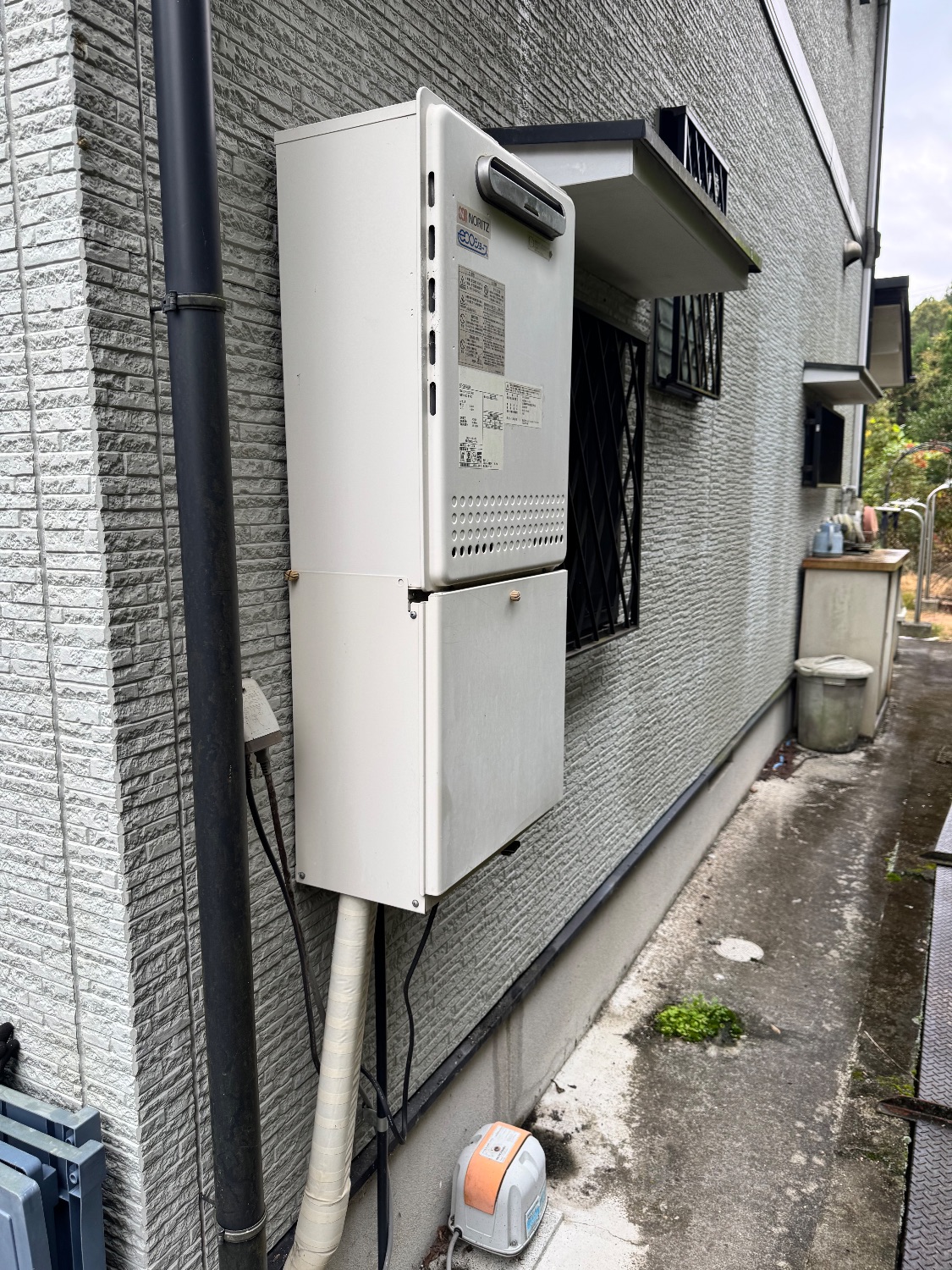 交換前