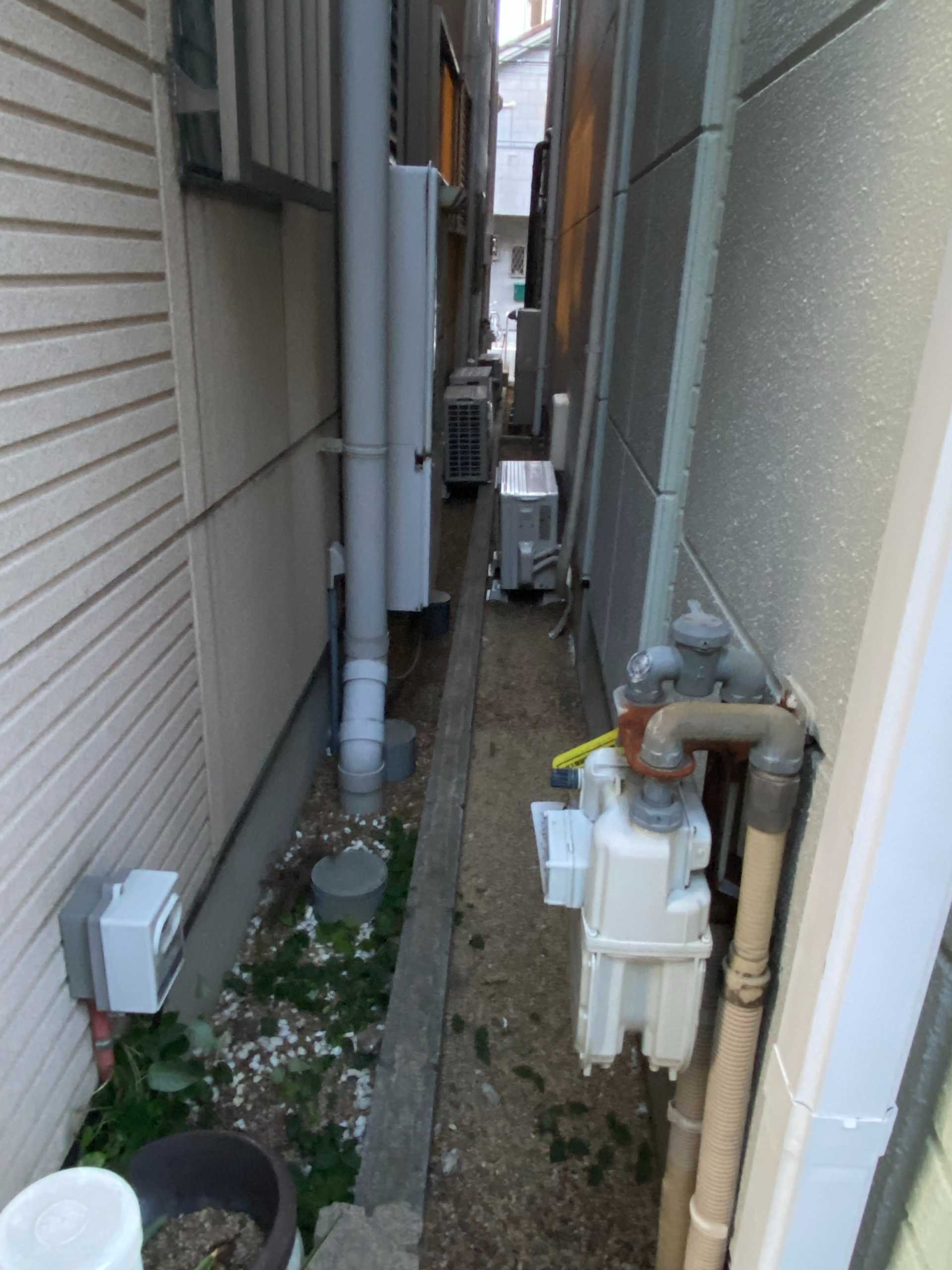 交換前